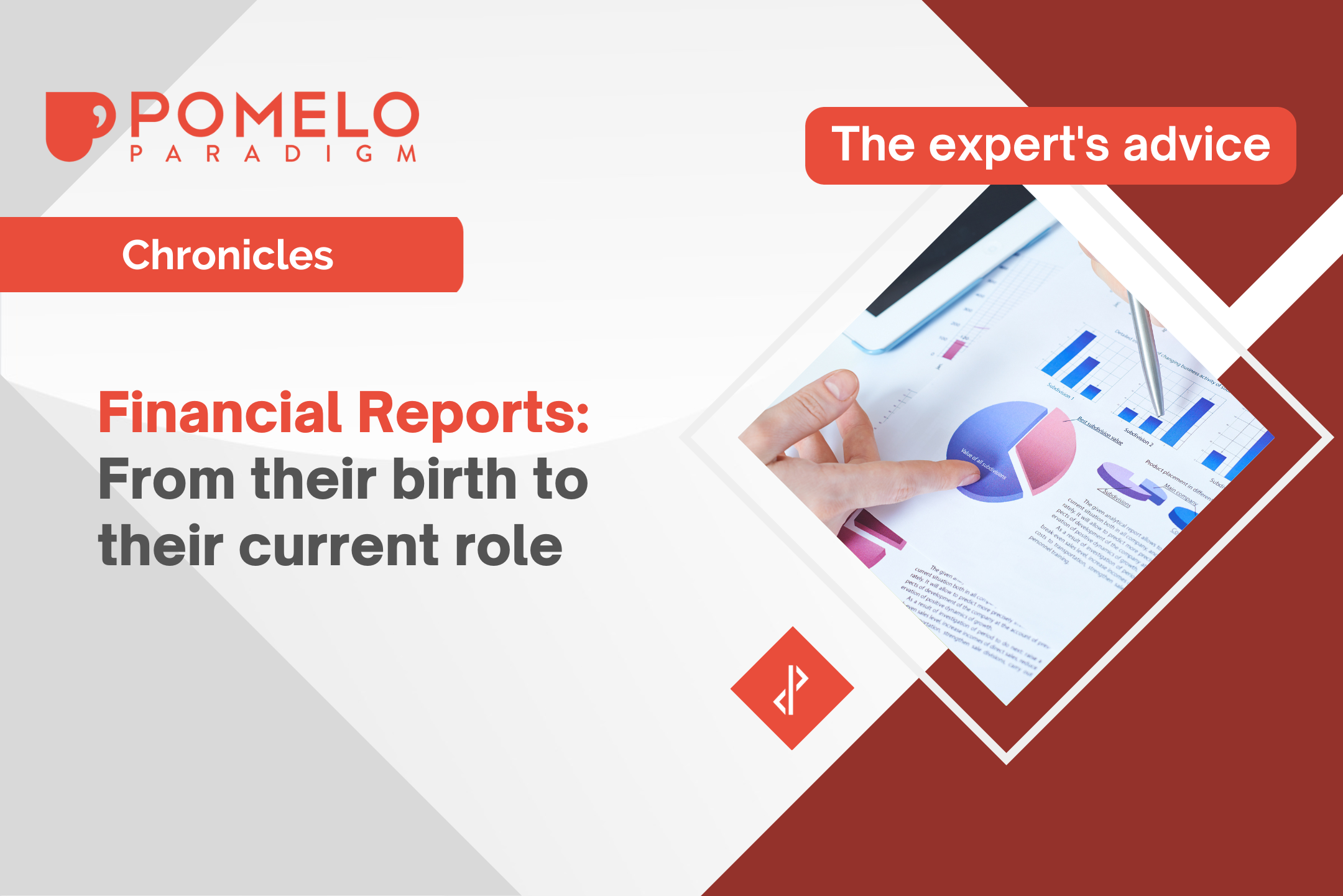 The story of financial reporting PomeloParadigm